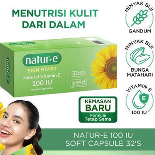 Natur-e Soft Capsule 100 IU (isi 32) / Kapsul Hijau Isi 32