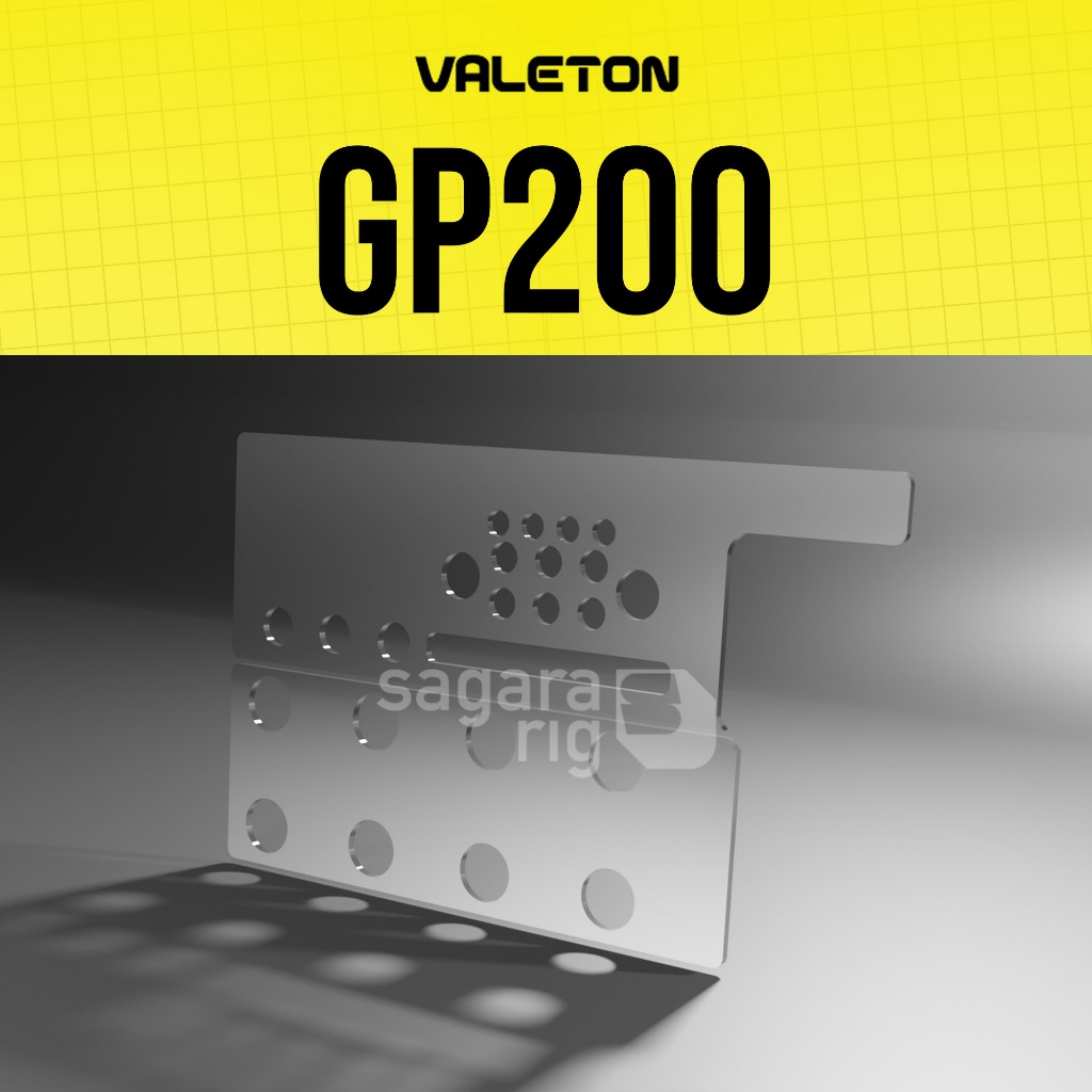 ตัวป้องกันฝาครอบ Valeton GP200 - ตัวป้องกันอะคริลิก Valeton GP200