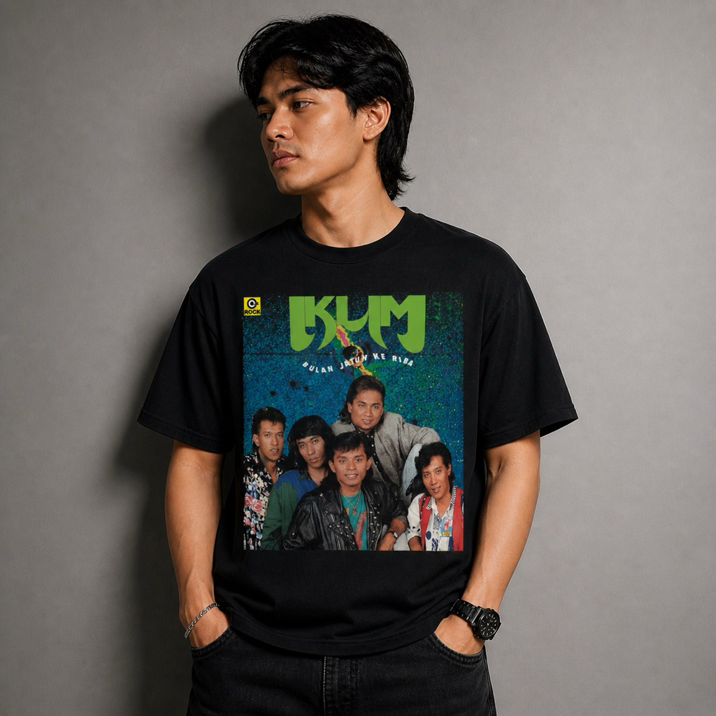 เสื้อยืด iklim band malaysia เสื้อยืด premium buildup im01