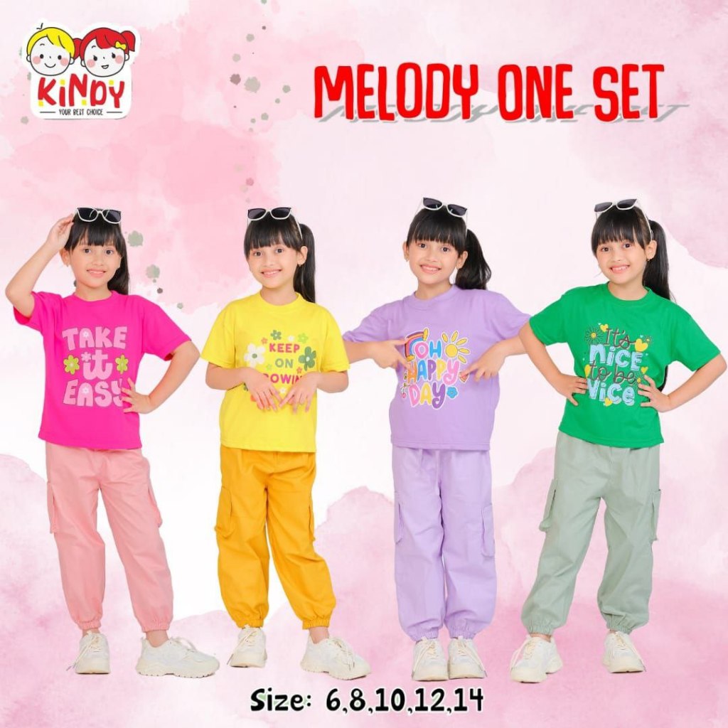 ONESET MELODY BY KINDY KIDSWEAR (71236)