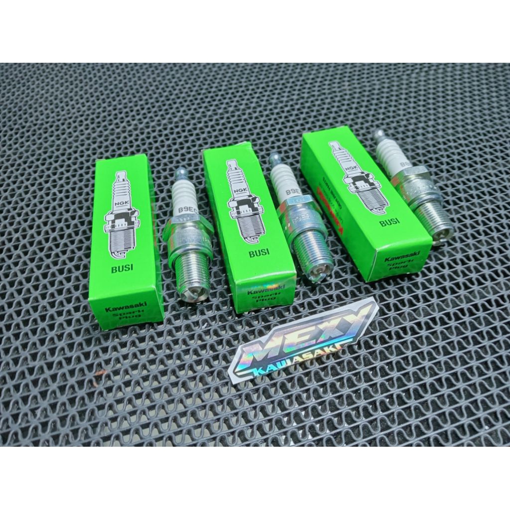 NGK B9ES NINJA R SS RR ใหม่ OLD ZX CBU 150 B 9ES SPARK PLUG NGK ORIGINAL KAWASAKI