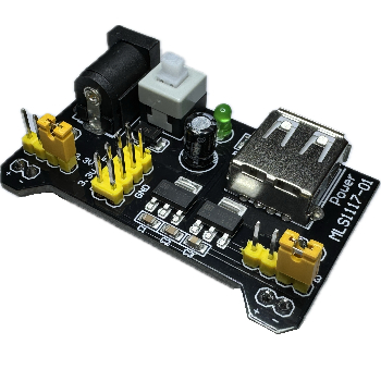 LM1117 3.3V/5.0V โมดูลจ่ายไฟ (MLS1117-01)