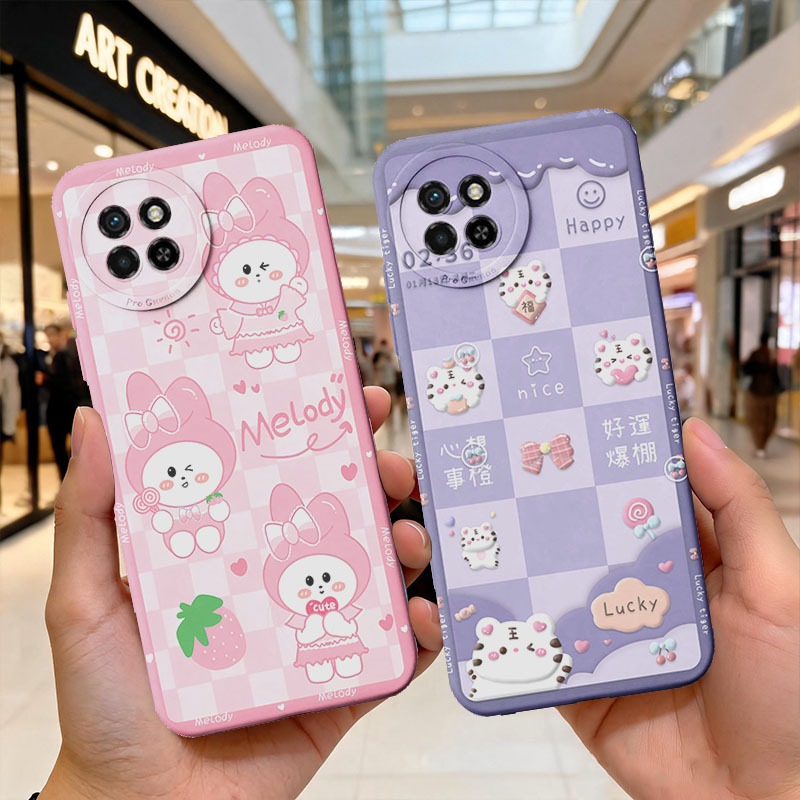 Softcase เข้ากันได้กับ ITEL S23 4G / ITEL S23 PLUS - ITEL S23 HP Casing - เคส ITEL S23 - เคส ITEL S2
