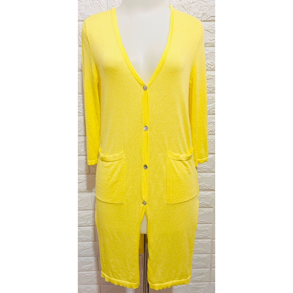 LONG CARDIGAN TOP***