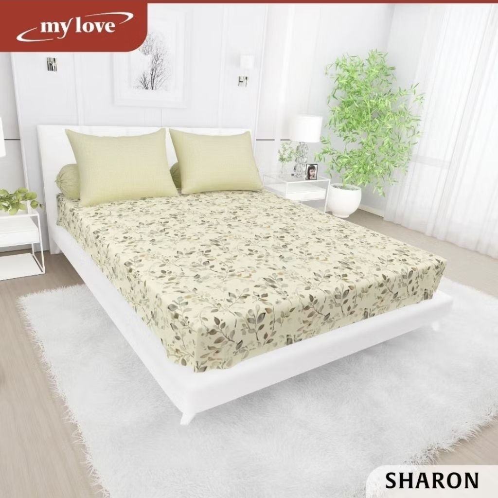 ชุดผ้าปูที่นอน My Love Queen 160x200 สูง 30 ซม. Mylove
