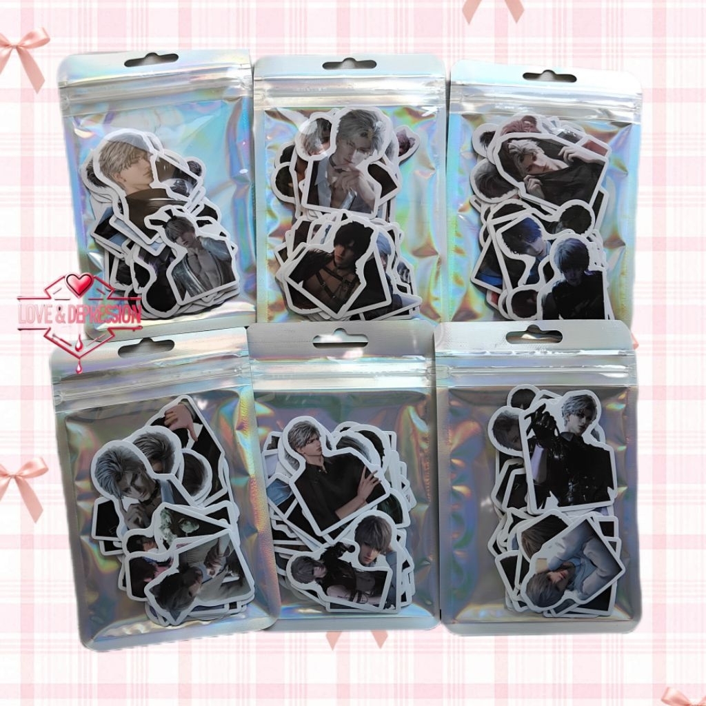 สติ๊กเกอร์ Love and Deepspace / สติ๊กเกอร์ Love and Deepspace / sylus xavier caleb rafayel zayne
