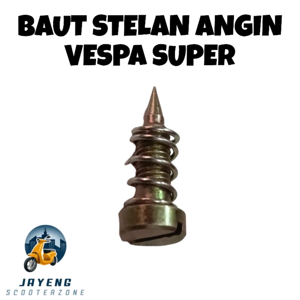 Vespa Super Air Adjustment Bolts Vespa อะไหล่ Vespa อุปกรณ์เสริม Vespa Variations อุปกรณ์ Vespa
