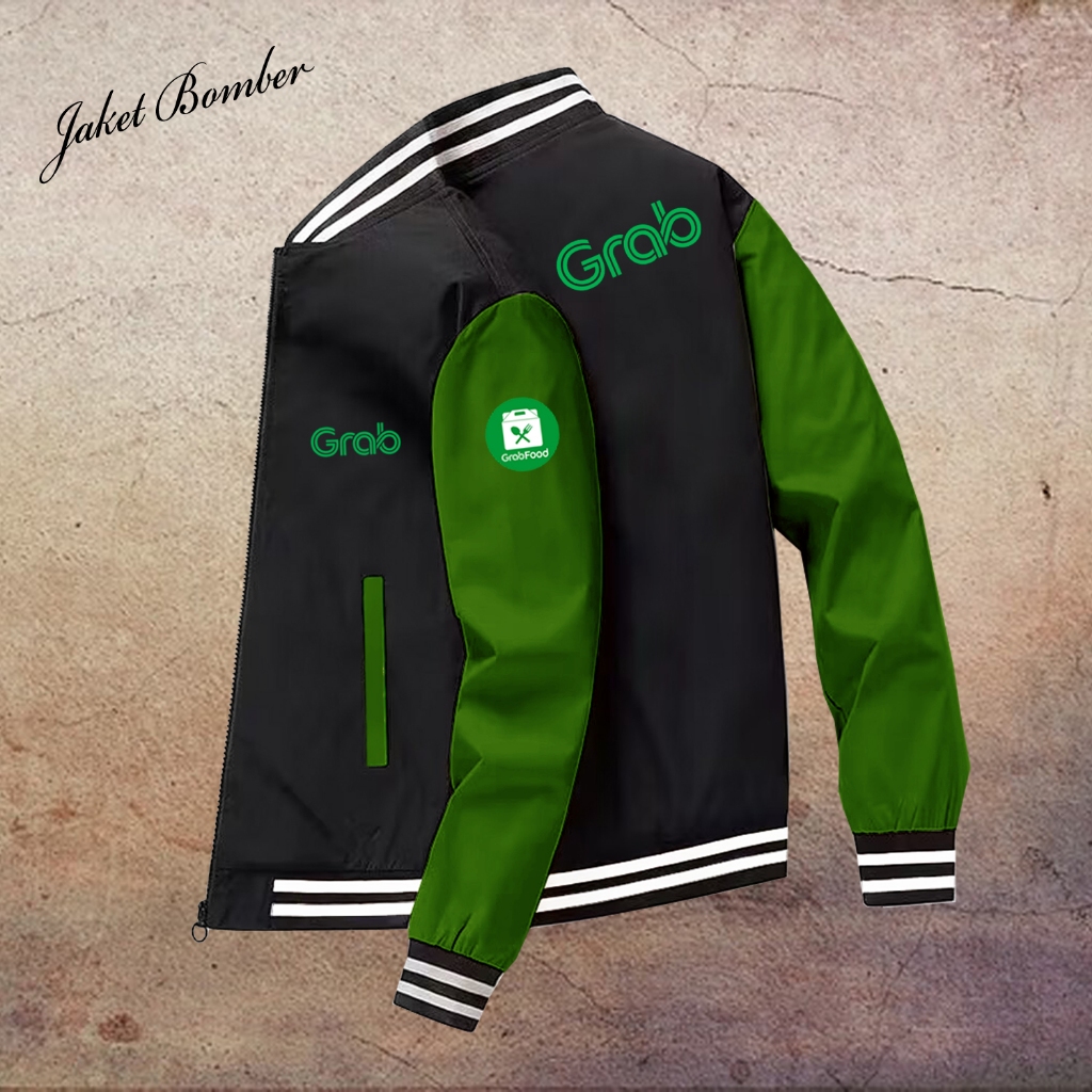 Bomber Trend Grab / Jakey Bomber Trend Ojol Grab Food