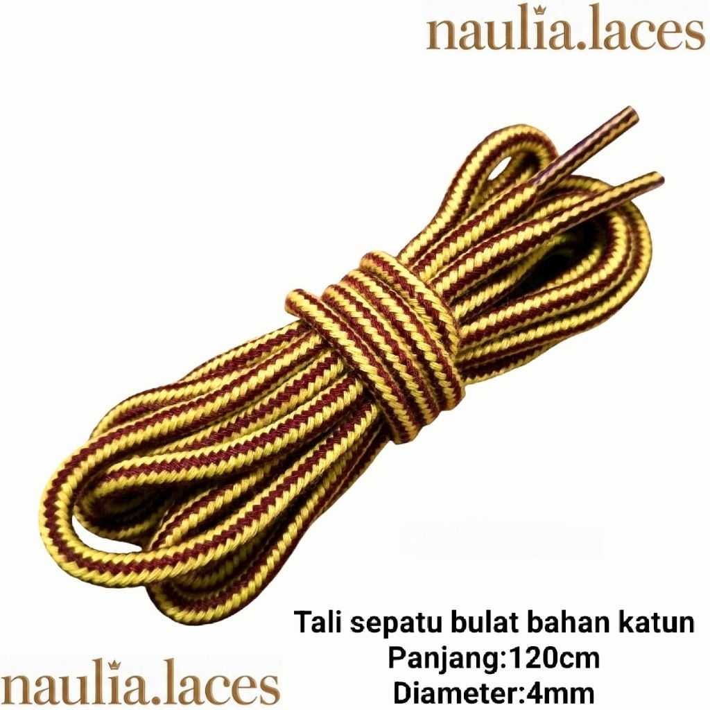 KATUN Docmart/Timberland/Caterpillar เชือกผูกรองเท้า ฯลฯ 4มม.-120ซม.+ วัสดุผ้าฝ้าย