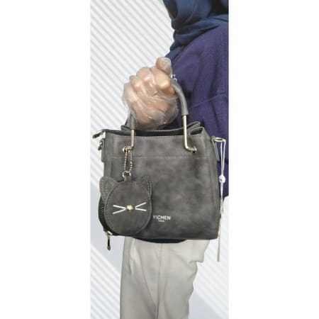 GUNDAN YICHEN กระเป๋าสะพายข้างผู้หญิง HANDBAG CUTE CAT HANGER
