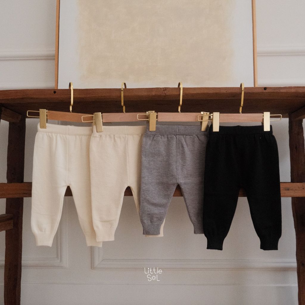 UNISEX BABY JOGER PANTS (กางเกงนีออน) STRETCHY RUBBER JOGER PANTS