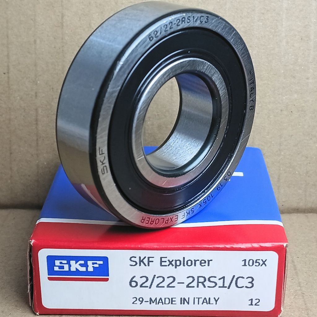 BEARING 62/22 SKF 22x50x14mm 62/22 2RS1/C3 อิตาลี