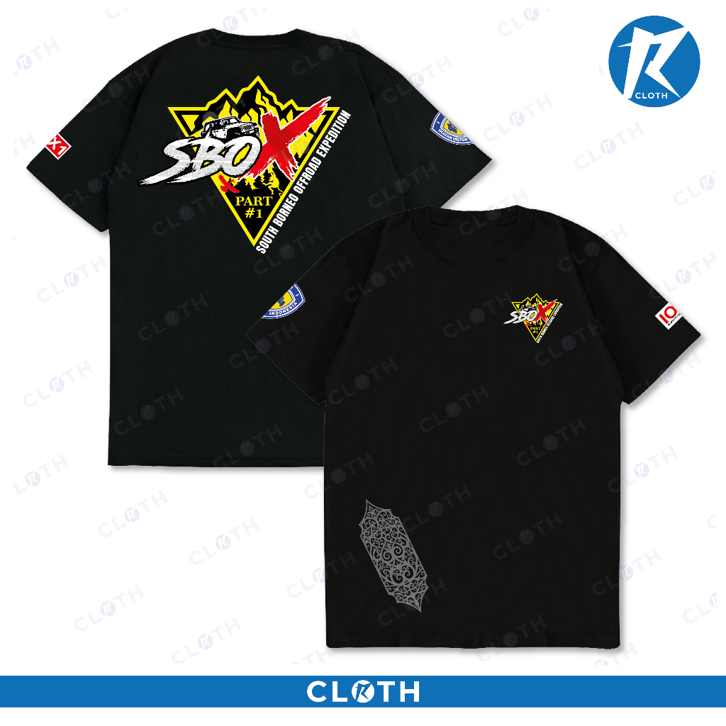 เสื้อยืด SBOX SOUTH BORNEO OFF-ROAD EXPEDITION 2026 COMBED 24S