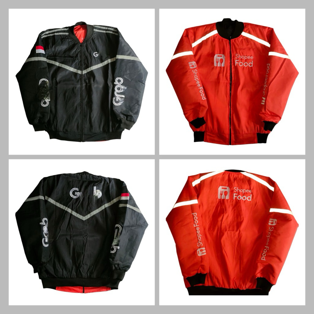 Grb-SHF Reversible Jacket เสื้อแจ็คเก็ตมัลติฟังก์ชั่นพร้อมแอพพลิเคชั่น 2 ชิ้น เสื้อแจ็คเก็ตทํางานสําหรับบุรุษและสตรี GRB shfood