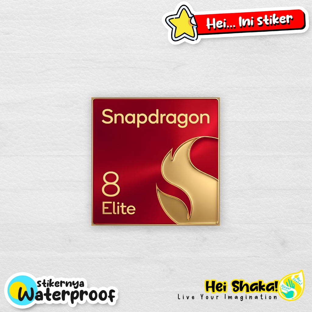 SOC Snapdragon 8 Elite Gen Series Qualcomm Android สติ๊กเกอร์โปรเซสเซอร์วัสดุไวนิลกันน้ํา
