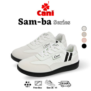 Cani "Free Box" (Size 36 - 42) Sam-ba Sepatu Sneakers Wanita Kasual Stylish Sport Shoes 9020