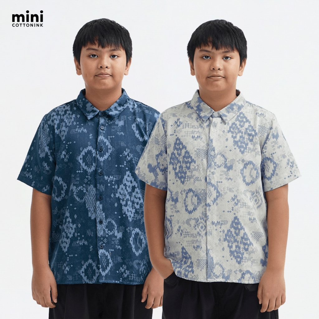 KEMEJA COTTONINK Mini - เสื้อเชิ้ตเด็กชาย Hara Jalin ArchipelagoCitaSenada