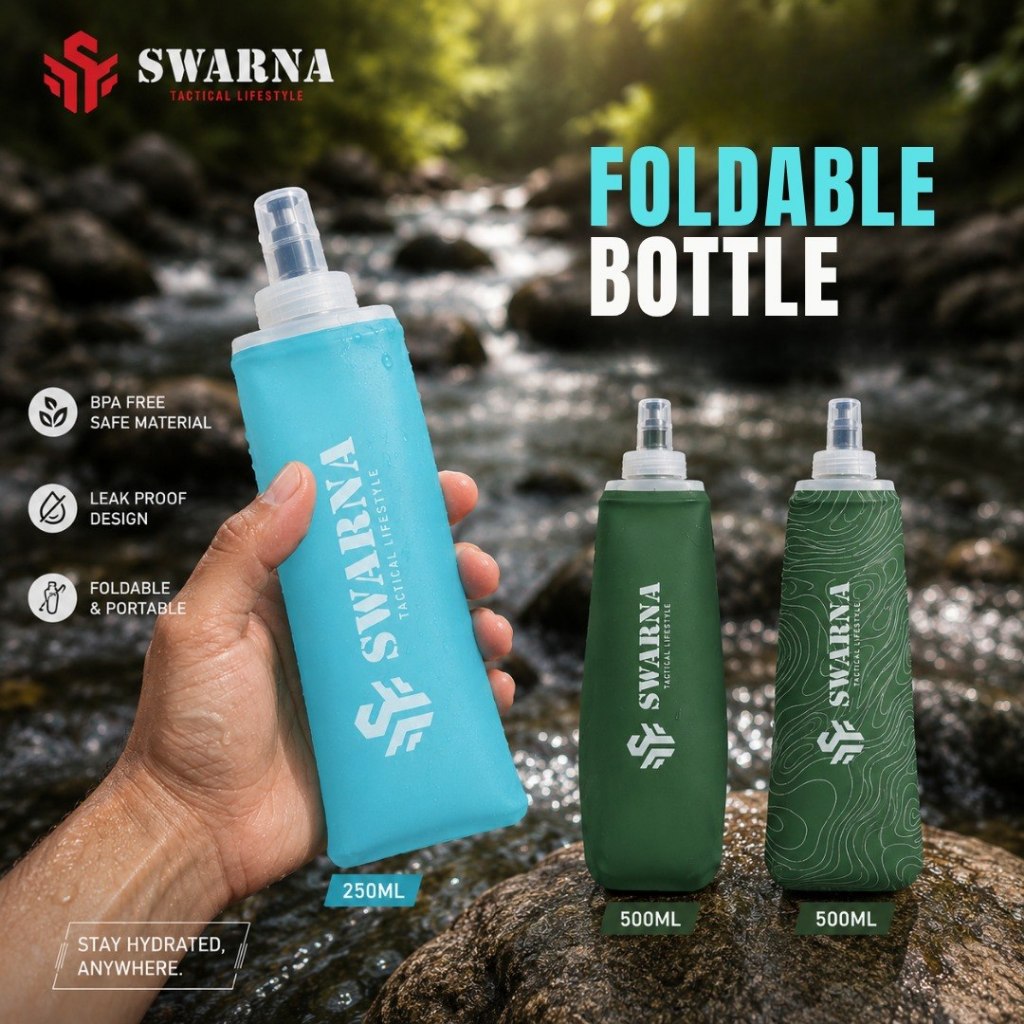 Swarna Tactical - ขวดพับได้ Soft Flask 250ml - 500ml
