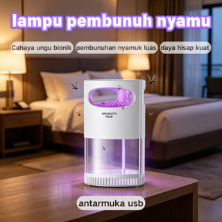 COD - Lampu Pembunuh Nyamuk Otomatis Penuh Perangkap Nyamuk Rumah Lampu Pengusir Nyamuk Pembunuh Nyamuk Lampu Inhalasi Gelombang Cahaya Lampu Nyamuk antarmuka USB