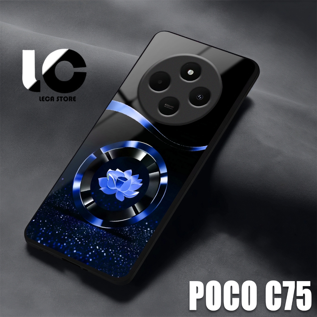 Softcase Hp POCO C75 Casing Glossy POCO C75 Case Glossy Cessing Hp Protector Hp Accessories