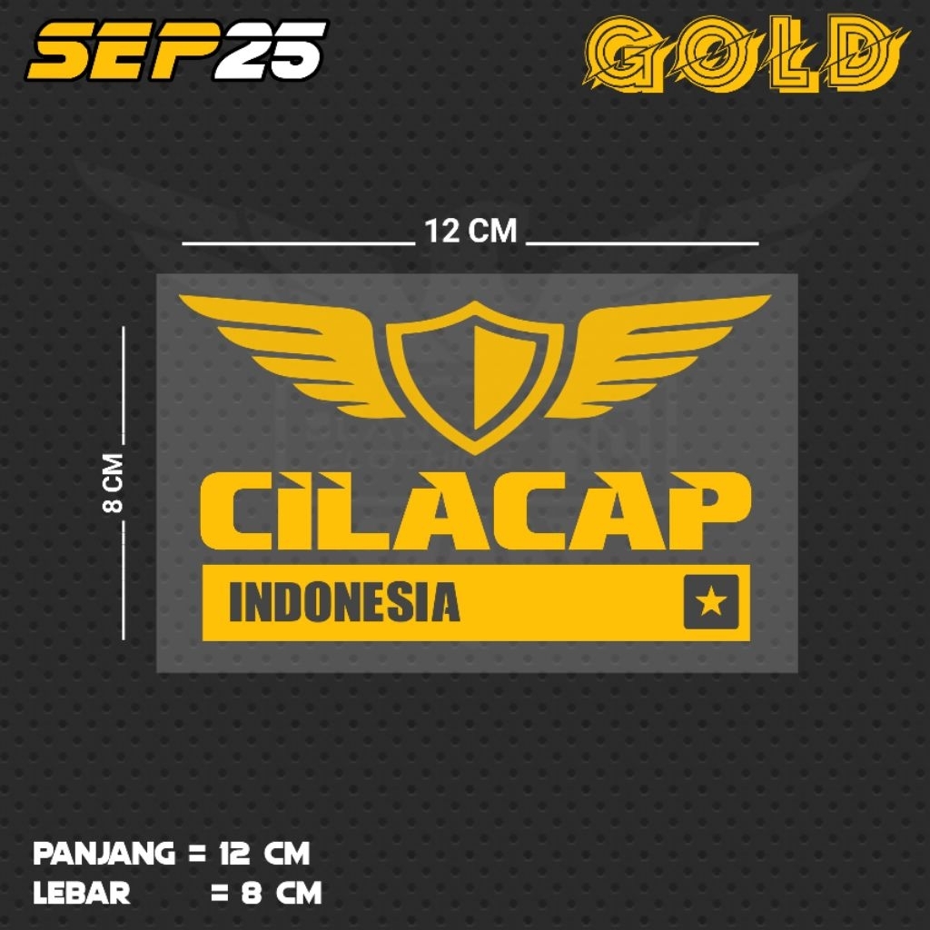 สติ๊กเกอร์ตัดด้วย INDONESIAN CILACAP WRITING | SEP25 JTG
