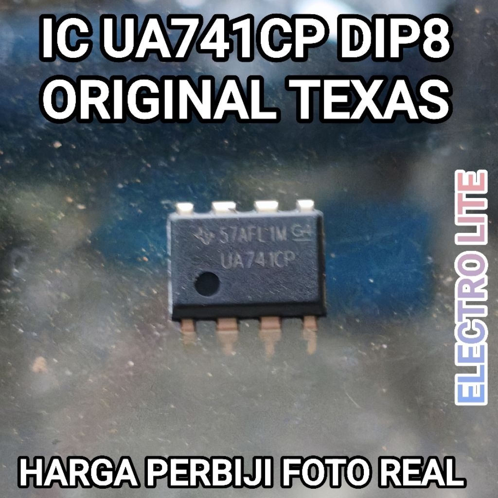 IC UA741 ORIGINAL TEXAS UA 742 OP-AMP DIP8