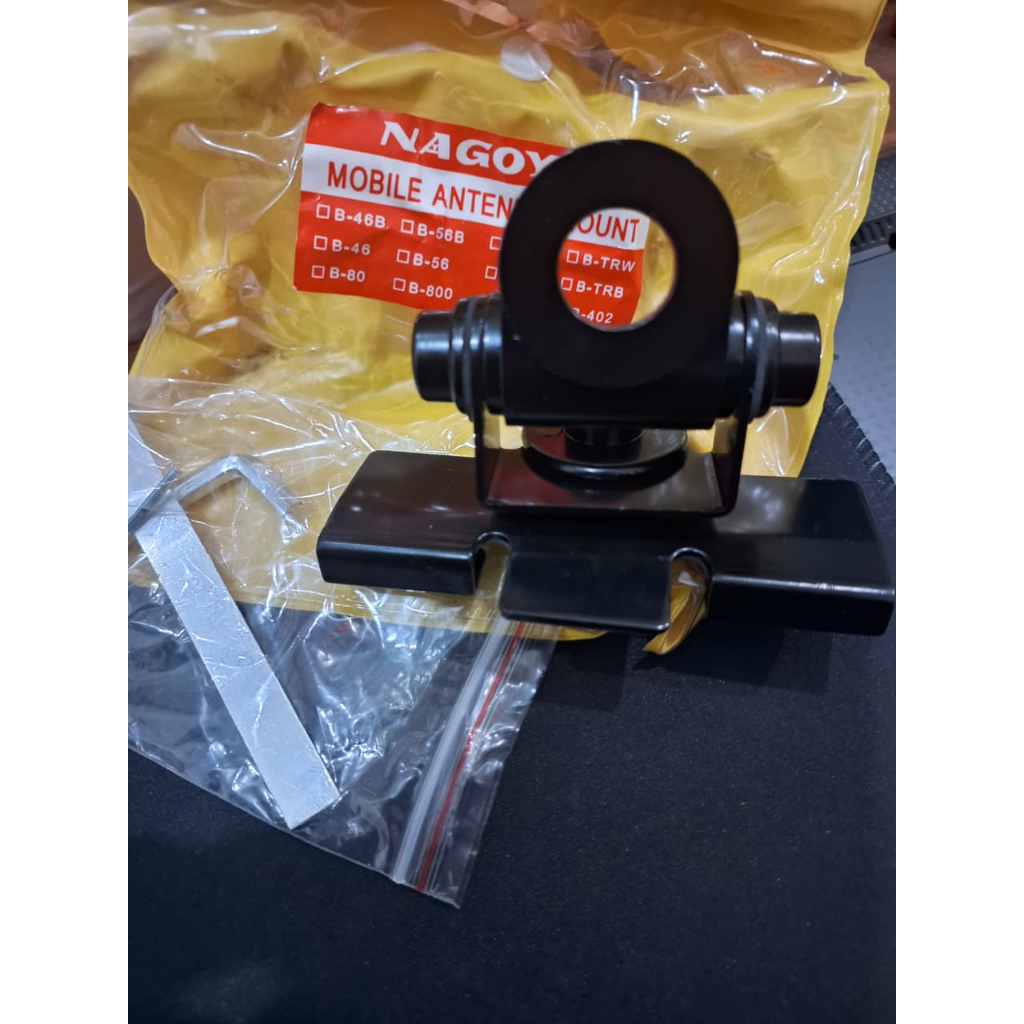 RB-400 CAR ANTENNA BRACKET SILVER สีดํา, NAGOYA CAR ANTENNA CONNECTION