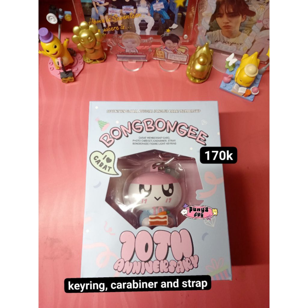 [ อย่างเป็นทางการ ] SEVENTEEN CARAT MEMBERSHIP KIT KEYRING || READ desc.