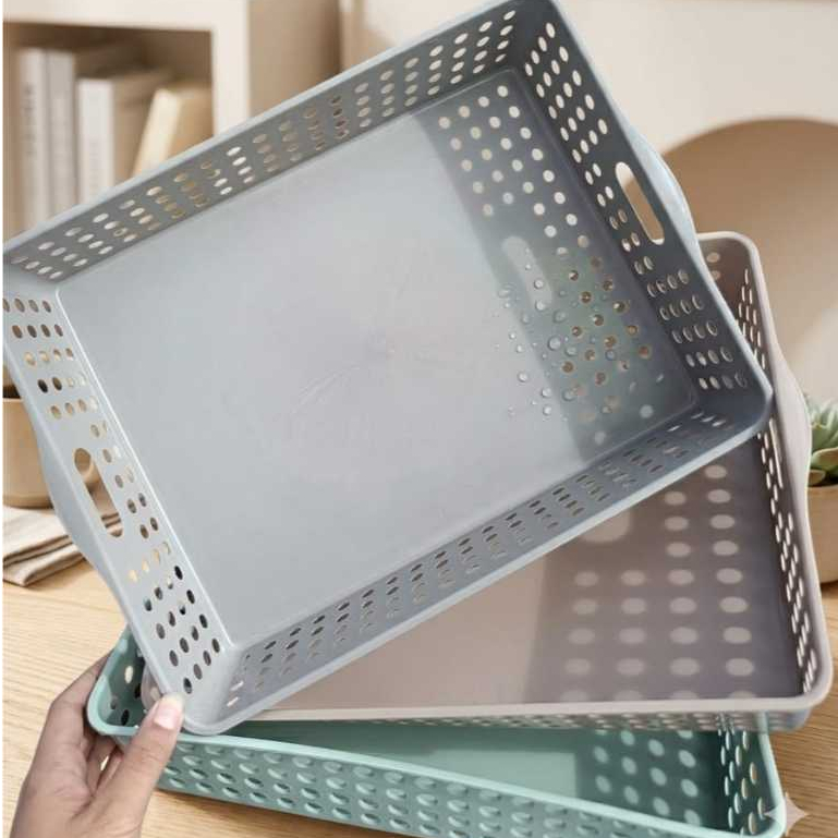 ตะกร้าอเนกประสงค์ A4/Letter Basket/Eriko A4 Letter Holder/ตะกร้าคุณภาพสูง/กล่องเก็บของ OK