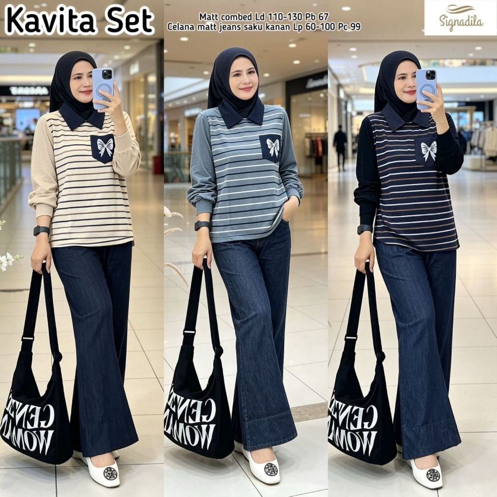 เสื้อผ้าผู้หญิง KAVITA SET Trend FASHION HQ จาก SIGNADiLa