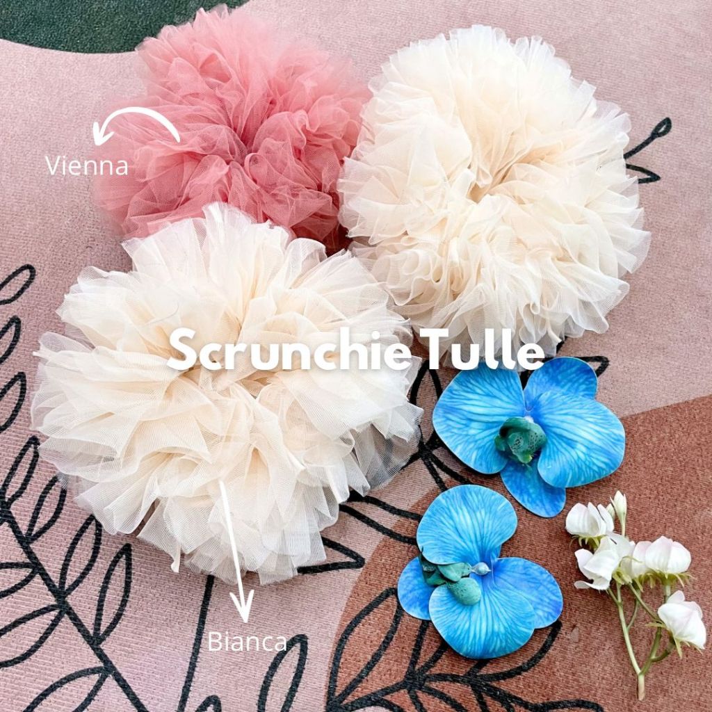 ANTI-DIZZY TULLE SCRUNCHIE