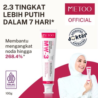 [BPOM]METOO MW-3 Advanced whitening Toothpaste 100g - Gigi Putih / Bebas Sensitif / Bebas Karang Gigi / Pasta Gigi Probiotik / Karang Gigi / Gusi Sensitif / Membersihkan Noda Gigi