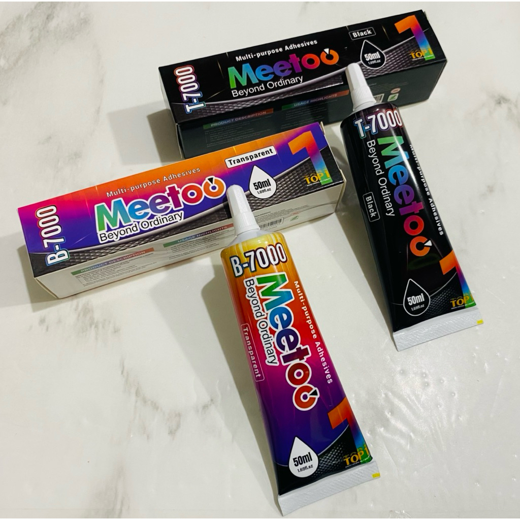 LCD GLUE / หน้าจอสัมผัส GLUE B-7000 T-7000 MEETOO ORIGINAL 50ML