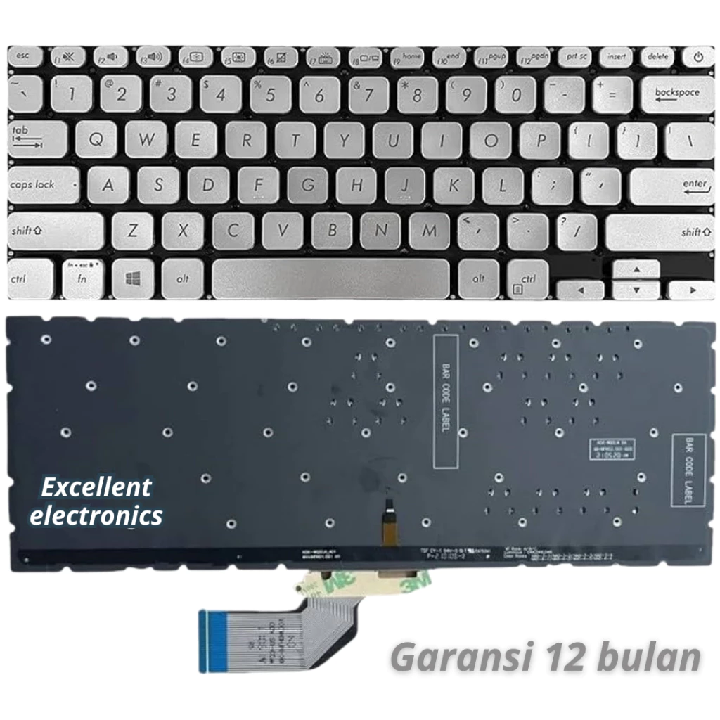 คีย์บอร์ด Asus S330/S330U/S330F/S330FA/S330FN/S330FL/S330UA/S330UN thumbnail 8