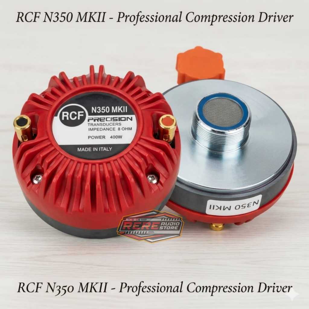 Drever Tweeter RCF N-350 / Tweeter RCF N350 MKII Red Edition Original