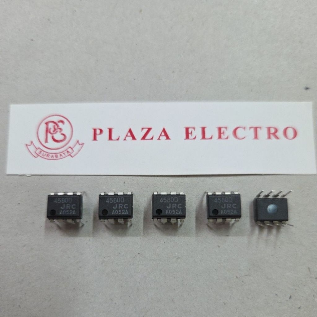 IC ST JRC4580 TRANSISTOR ORIGINAL JRC 4580 JRC4580D คุณภาพดี