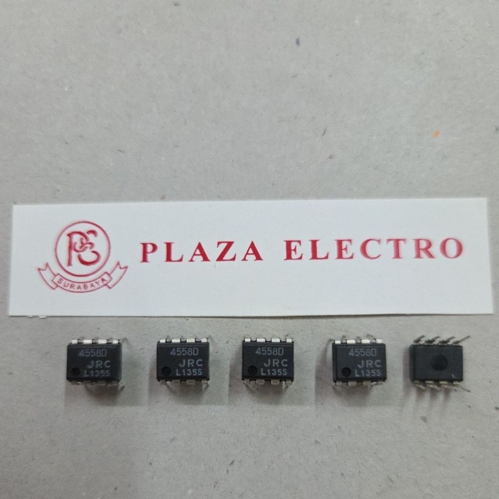IC ST JRC4558 TRANSISTOR ORIGINAL JRC 4558 JRC4558D คุณภาพดี