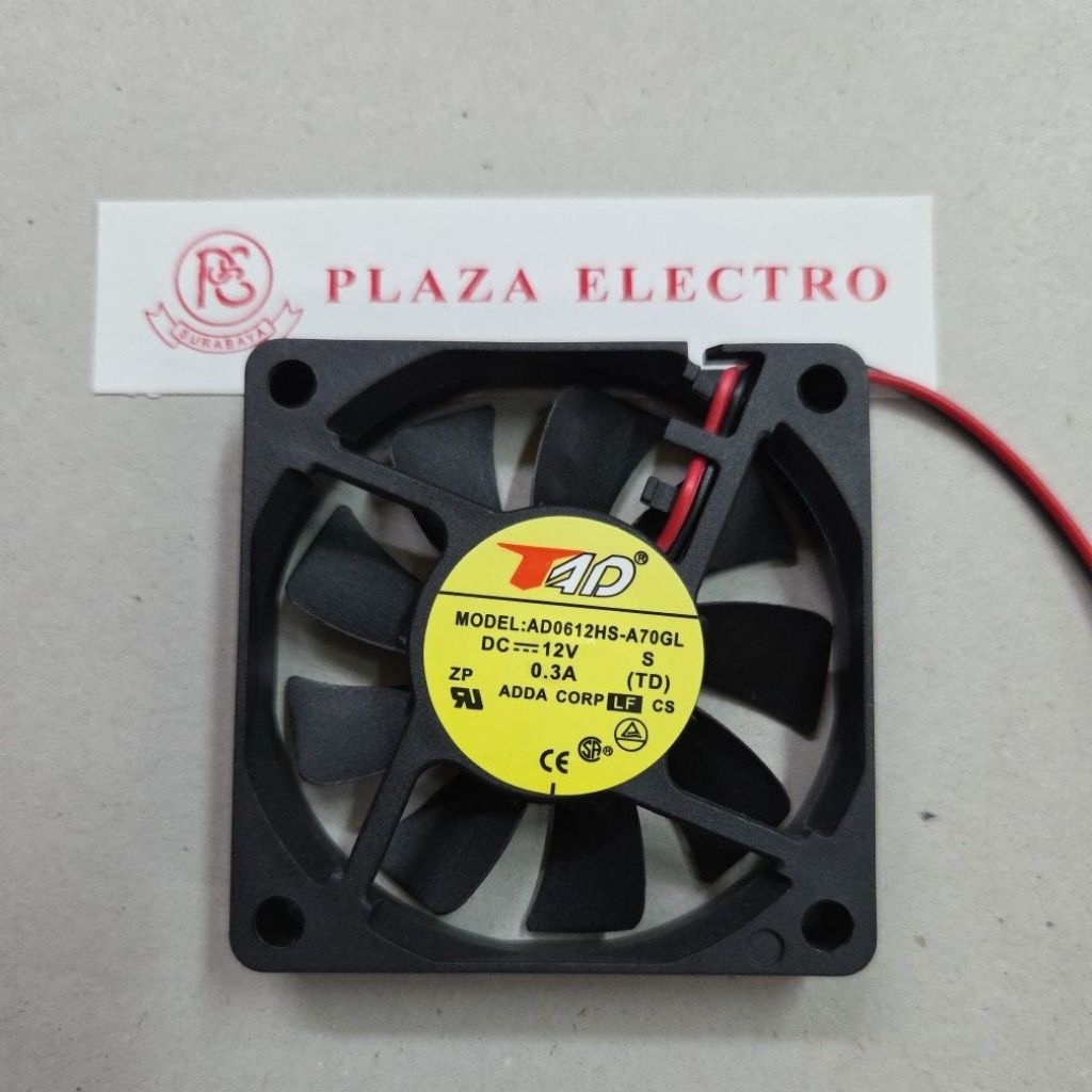 DC FAN 12V 6cm 6x6 THIN 12V TAD GOOD QUALITY COOLING FAN