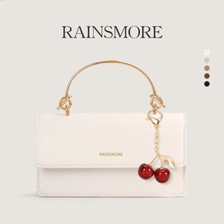 RAINSMORE Tas Selempang Wanita – Kotak Kecil Elegan dengan Tali Rantai, Bahan Premium & Mudah Dipadukan
