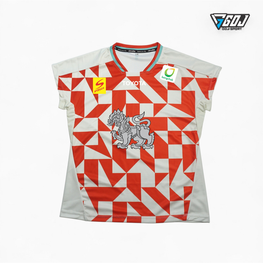 เสื้อแบดมินตันสุภาพสตรีประเทศไทย 2026