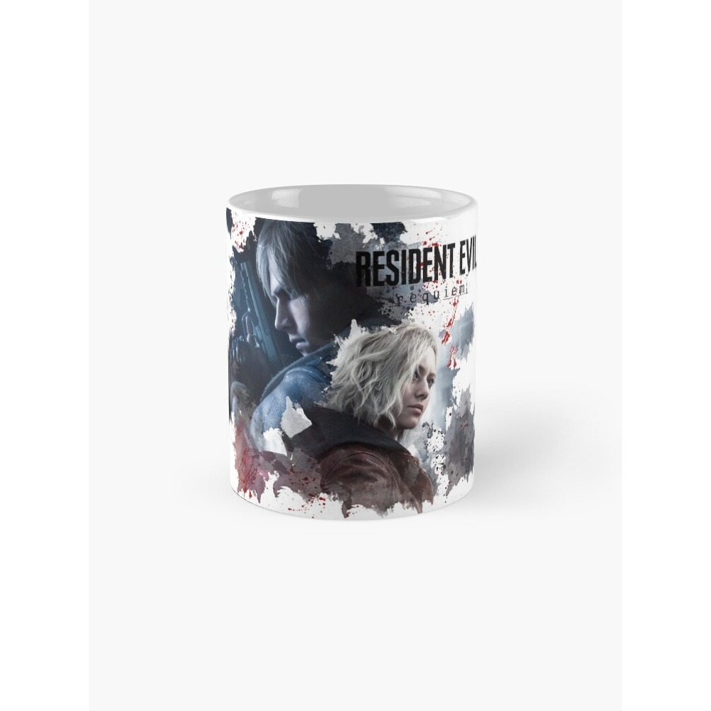 Leon and Grace RE9 แก้วกาแฟ Requiem White Edition