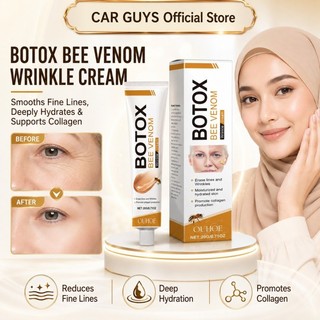 CAR GUYS Botox Bee Venom Cream 20g Krim Wajah Anti Kerut Anti Aging Pelembab Hydrating Firming Kolagen Wrinkle Cream