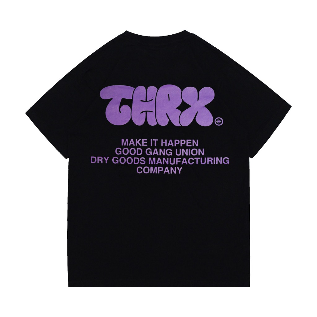 เสื้อยืดสีดํา ThroxOriginal Buendia Black || เสื้อยืด Throx