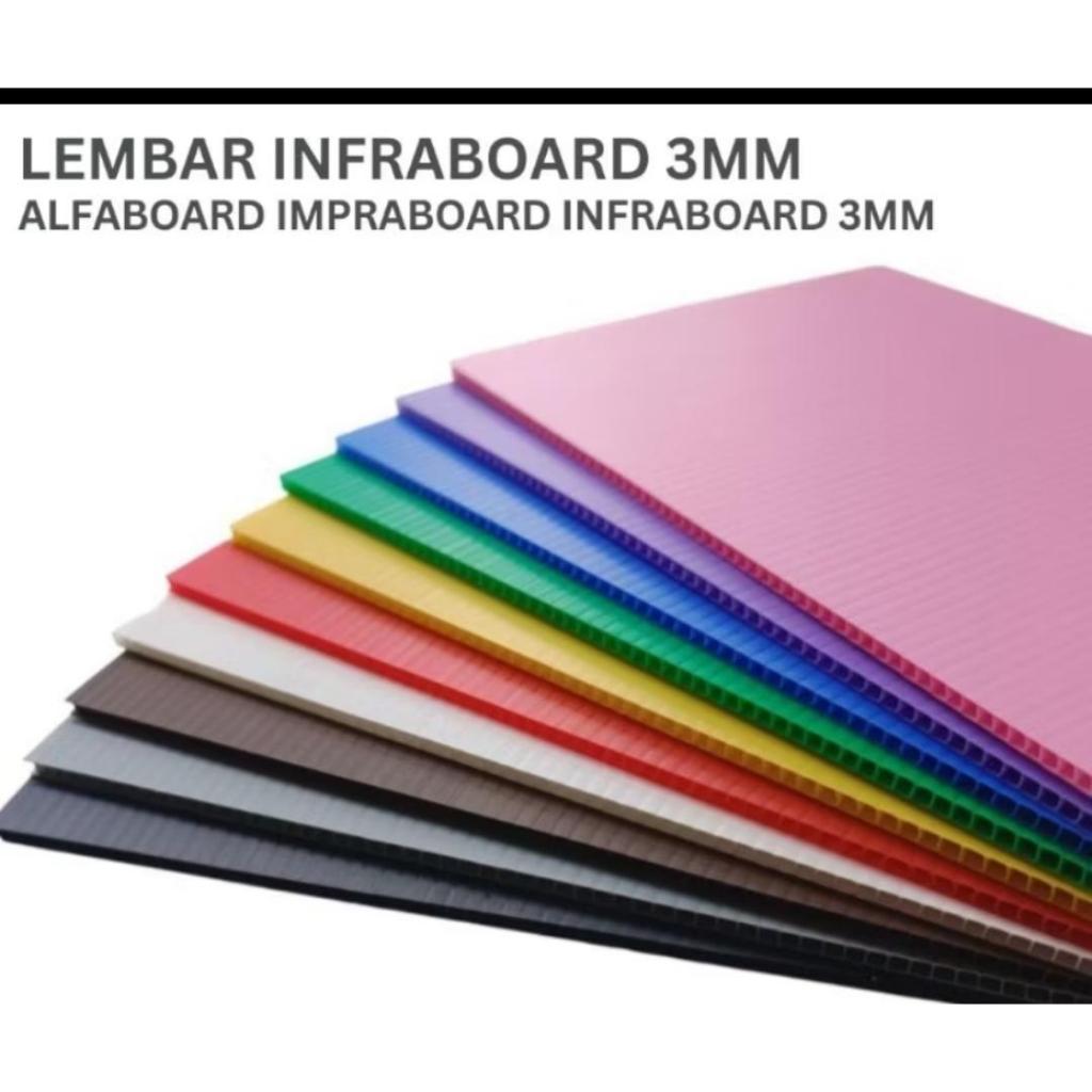 IMPRABOARD T3 ขนาด 75 CM X 50 CM (3MM THICKNESS) COLOR ACCORDING TO ORDER/REGULAR.