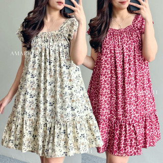 Amariel Rina Mini Dress Daster Rayon Bumil Busui Friendly