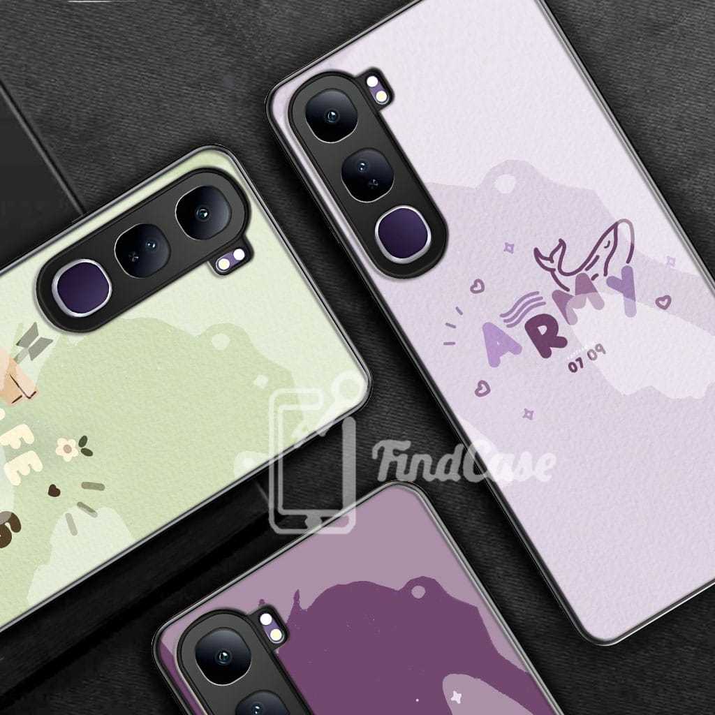 เคส Vivo Y21D Glass Softcase 2025 ล่าสุด 2025 [FC83] เคส Vivo Y21D - เคสมือถือ Vivo Y21D - Vivo Y21D