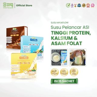 [LEBIH HEMAT] Mom Uung Susu Mylkflow 15 Sachet - Susu Pelancar ASI Halal BPOM