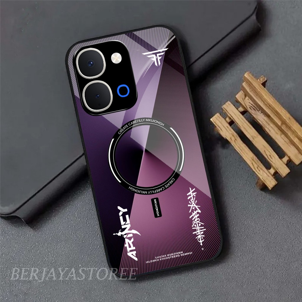 [MG1133] เคสสําหรับ Vivo Y31D Pro Y500i Y51 Pro ล่าสุด 2026 - Luxury Glossy Glass Softcase Vivo Y31D