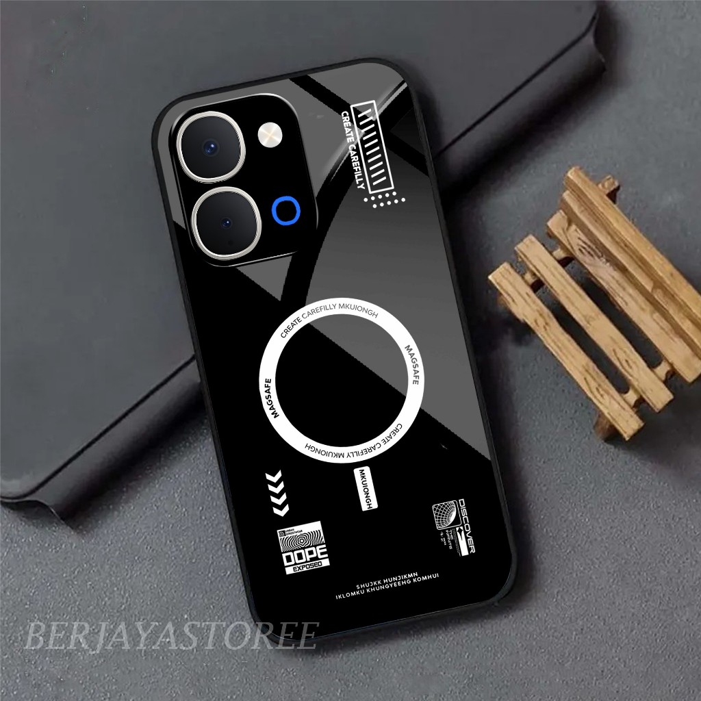 [MG1143] เคสสําหรับ Vivo Y31D Pro Y500i Y51 Pro ล่าสุด 2026 - Luxury Glossy Glass Softcase Vivo Y31D