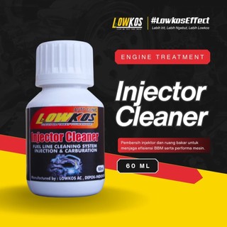 LOWKOS Injector Cleaner Motor 60ml Original Cairan Pembersih Injektor Motor dibawah 150cc